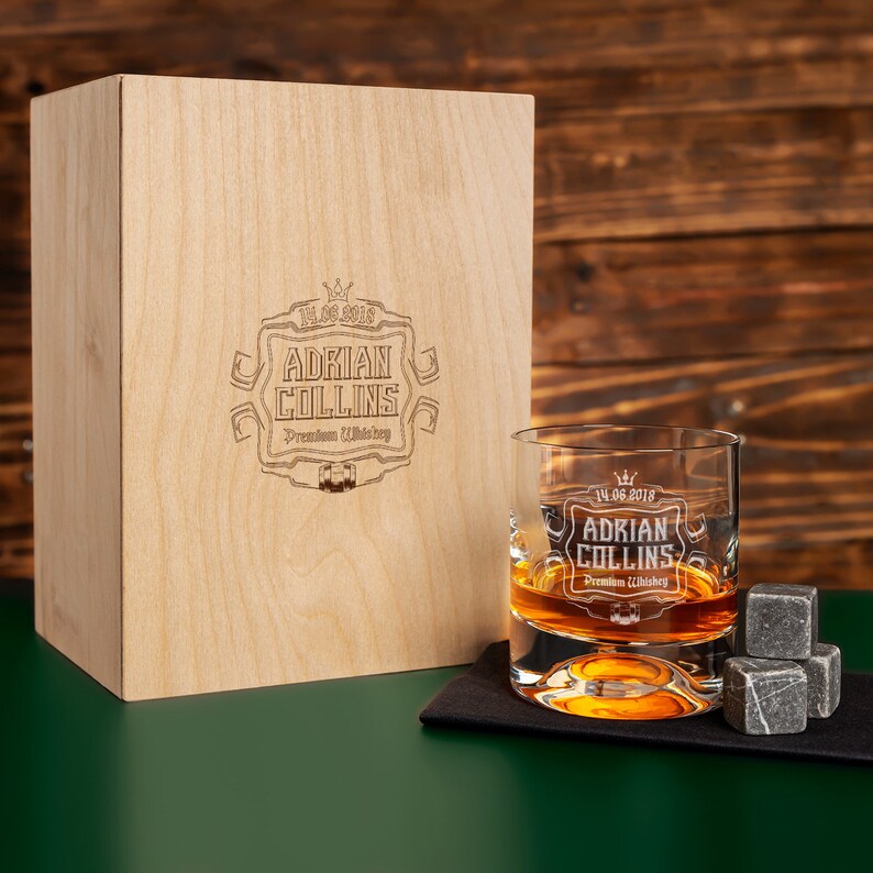 Whiskey Glass Set | Bachelor Party Gift Ideas