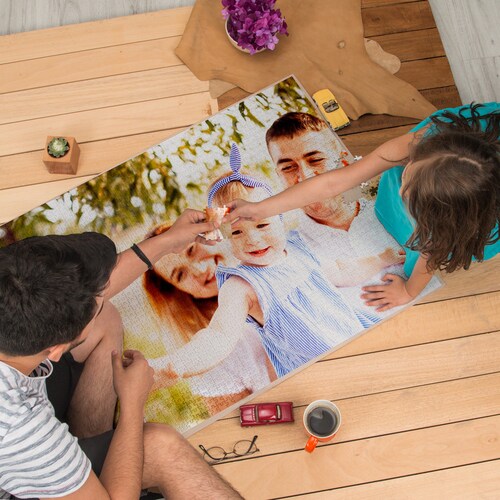 Personalized Gift Puzzle From Your Photo Custom Photo Etsy
