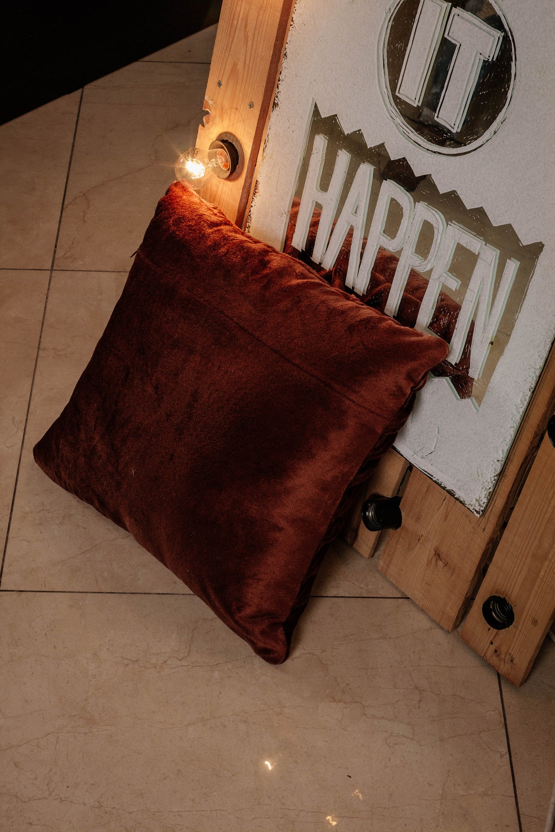 Brown Throw Pillow Covers Velvet Brown Pillows Euro Sham Etsy