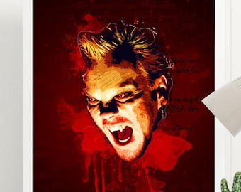 Lost Boys Vampire David Art Poster Print - Wall Art - Size A4