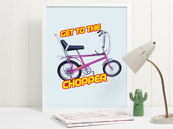 Raleigh chopper poster clearance
