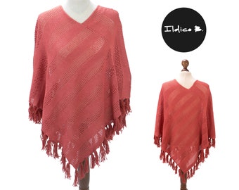 Poncho in Kaschmir/Seide "Selma"