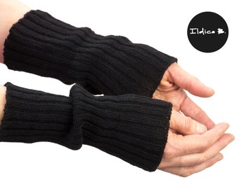 Kasjmier armwarmers, 2:2 rib