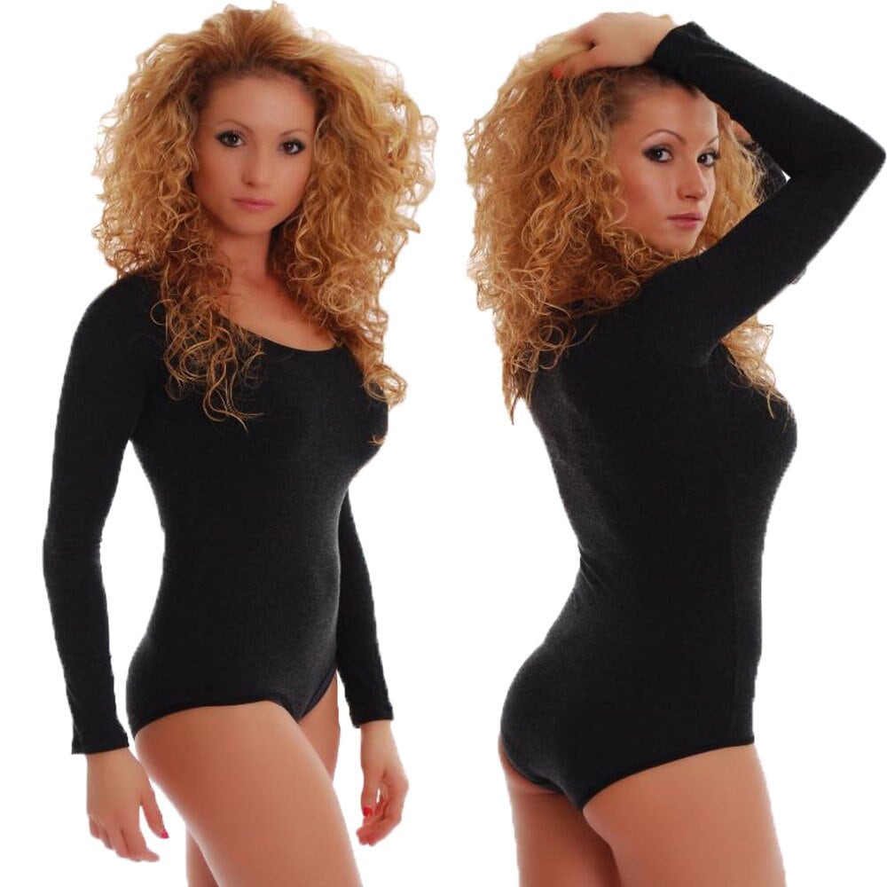 Shapette Long Leg Body Briefer with Contour Bands