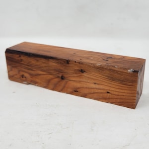 Stabilized Osage Orange Knife Handle Blank, Tool Handle Blank, Woodturning Blank, Woodturning Block, O2 - Ready to SHIP