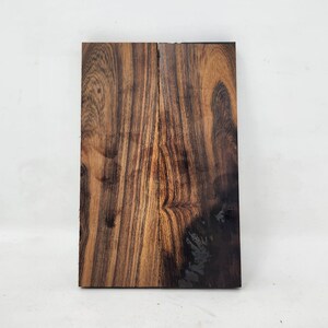 Paar hybride Bookmatched Zeldzaam Woestijnijzerhout met Zwarte Alumilite Epoxyhars Mesweegschaal, Handvatweegschaal, #DI68 - KLAAR om te VERZENDEN