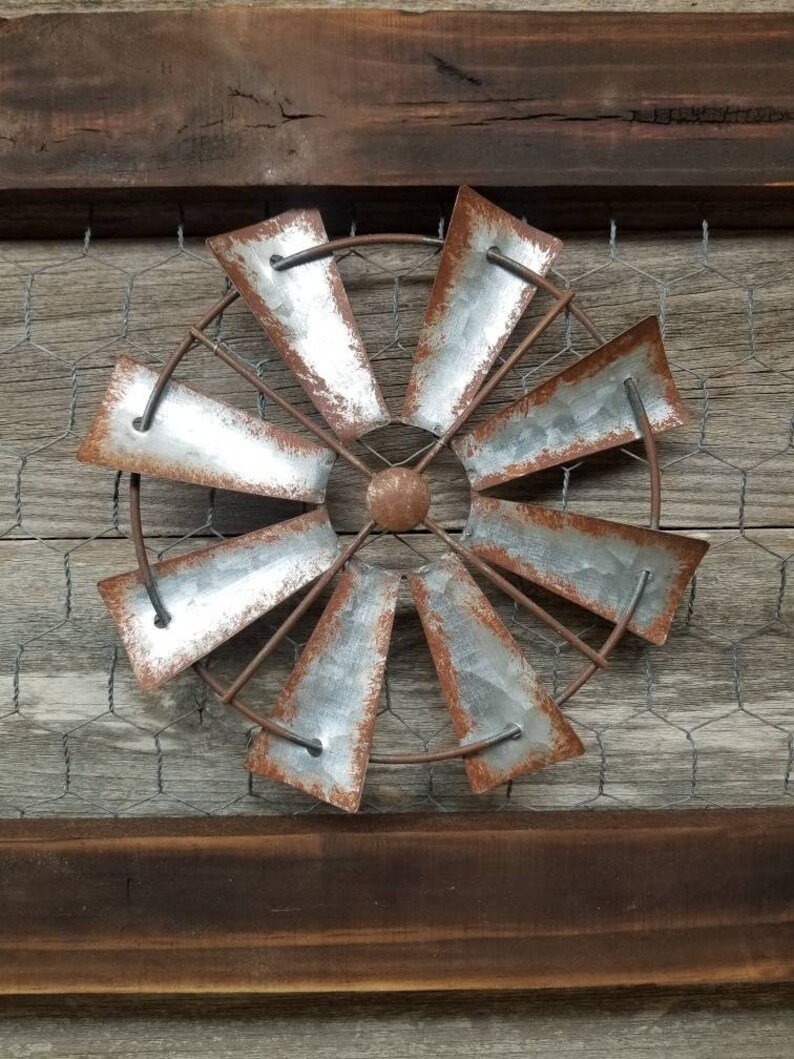 Farmhouse Wall Decor Galvanized Wall Decor Rustic Wall Art Etsy