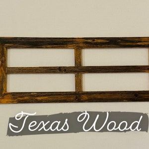 Rustic Wooden Window Frame, Farmhouse Wall Decor, DIY Wall Decor, Rustic Wall Decor image 5