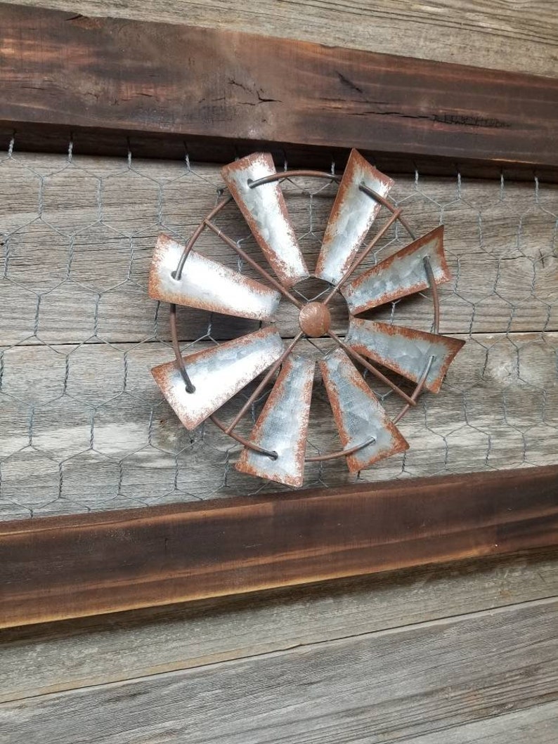 Farmhouse Wall Decor Galvanized Wall Decor Rustic Wall Art Etsy