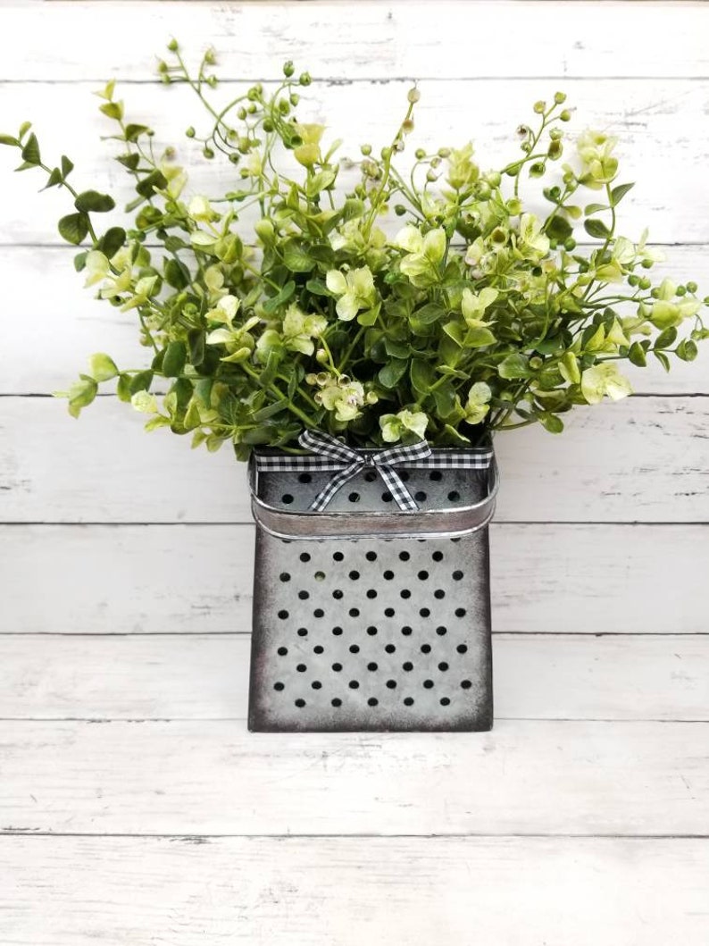 Farmhouse Kitchen Decor Cheese Grater Decor Farmhouse Decor Etsy