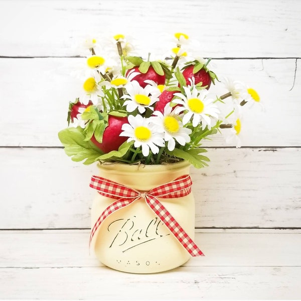 Strawberry Kitchen Decor Etsy