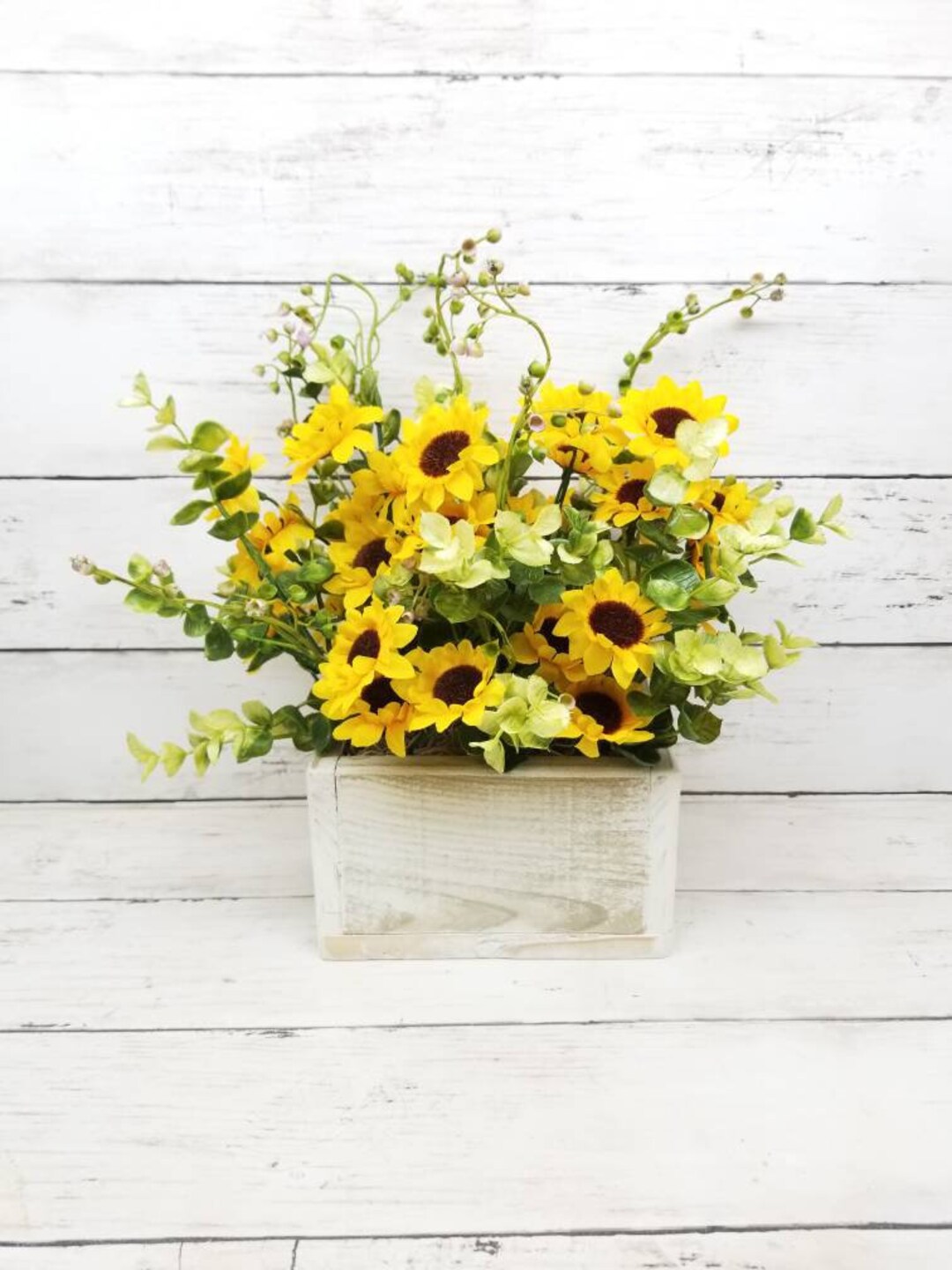 Sunflower Centerpiece, Farmhouse Centerpiece, Wedding Sunflower