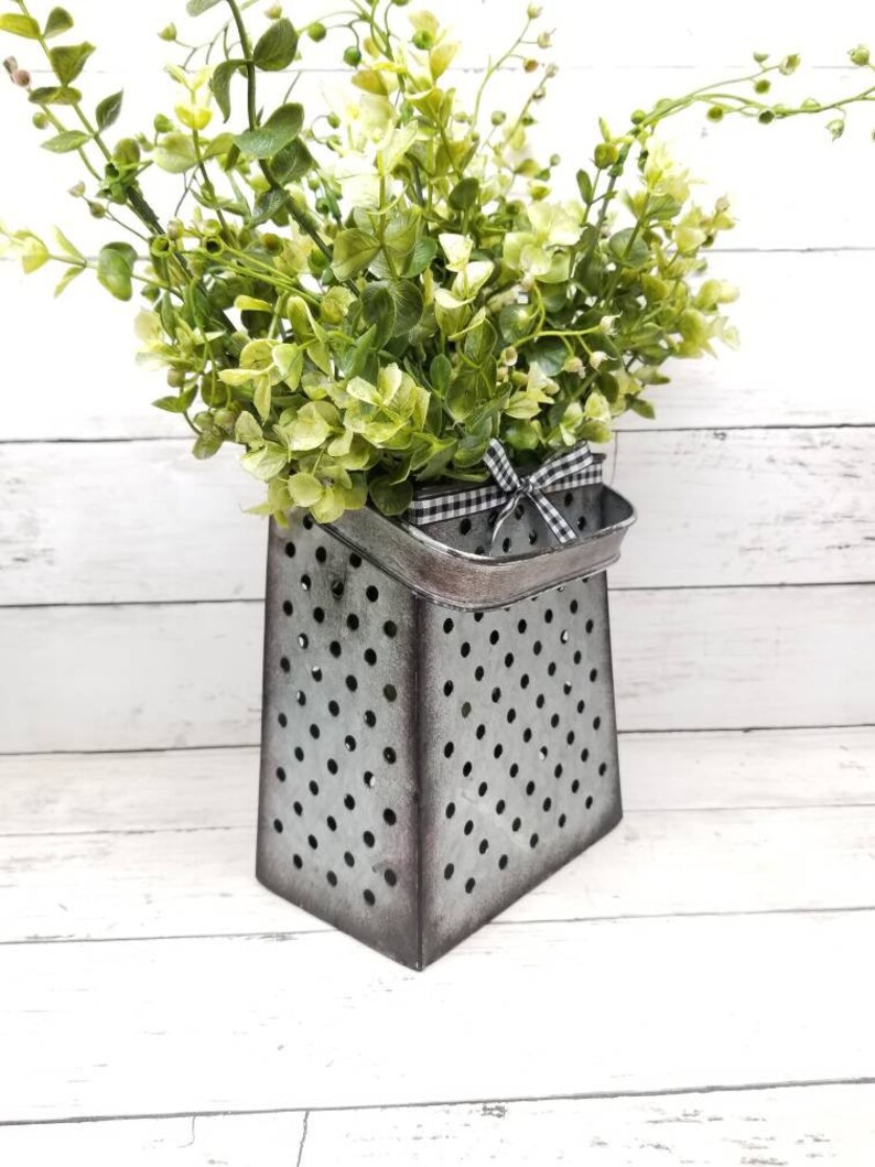 Farmhouse Kitchen Decor Cheese Grater Decor Farmhouse Decor Etsy