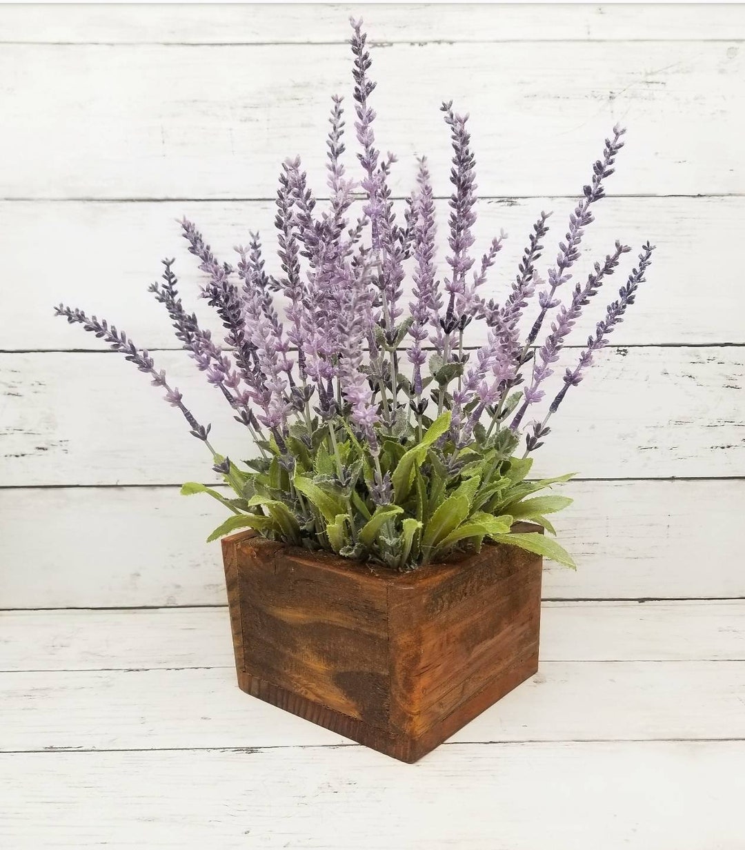 Lavender Centerpiece Lavender Decor Lavender Nursery Decor Etsy