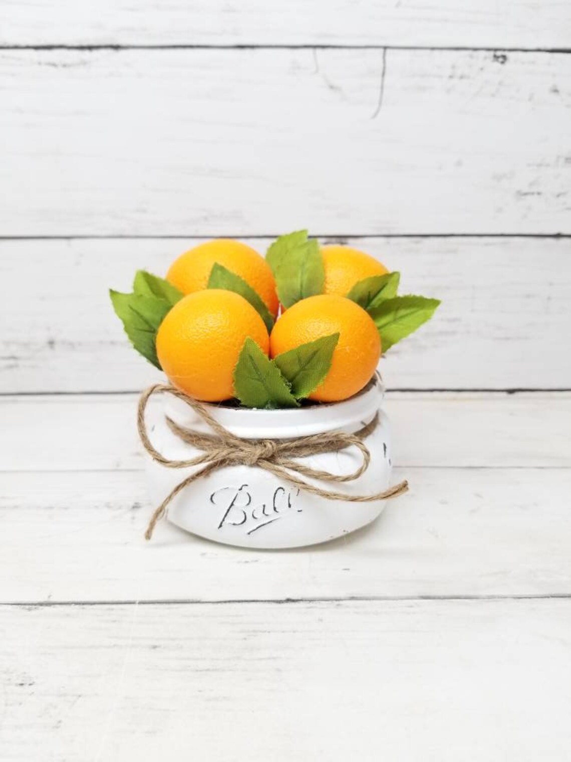 Orange Tiered Tray Decor Citrus Fruit Fall Decor Orange Etsy