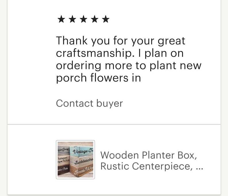 Wood Planter Box, Succulent Planter, Window Box, Rustic Mason Jar Centerpiece, Rustic Wedding, Farmhouse, Wooden Box image 2