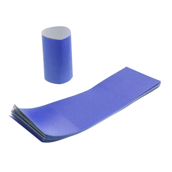 ROYAL BLUE  SOLID Self-Adhesive Paper Napkin Holders Rings Wedding Birthday Lots of  50 100 150 200 Stylishly Wrap