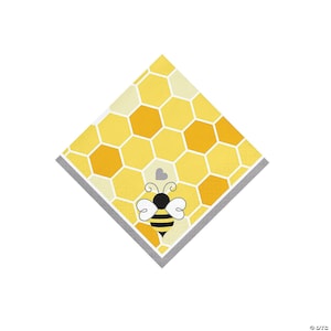 Bumble Bee Baby Shower Plates & Napkins