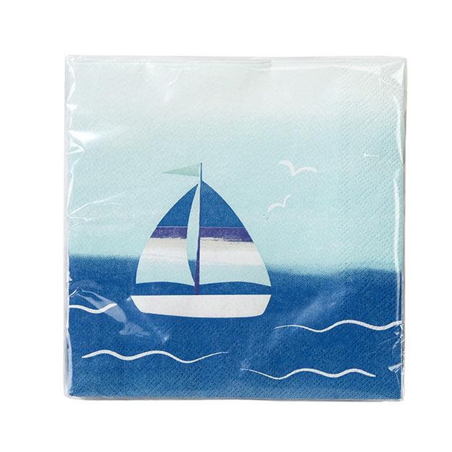 COASTAL BOAT Paper Napkins Each pack contains 20 paper Etsy