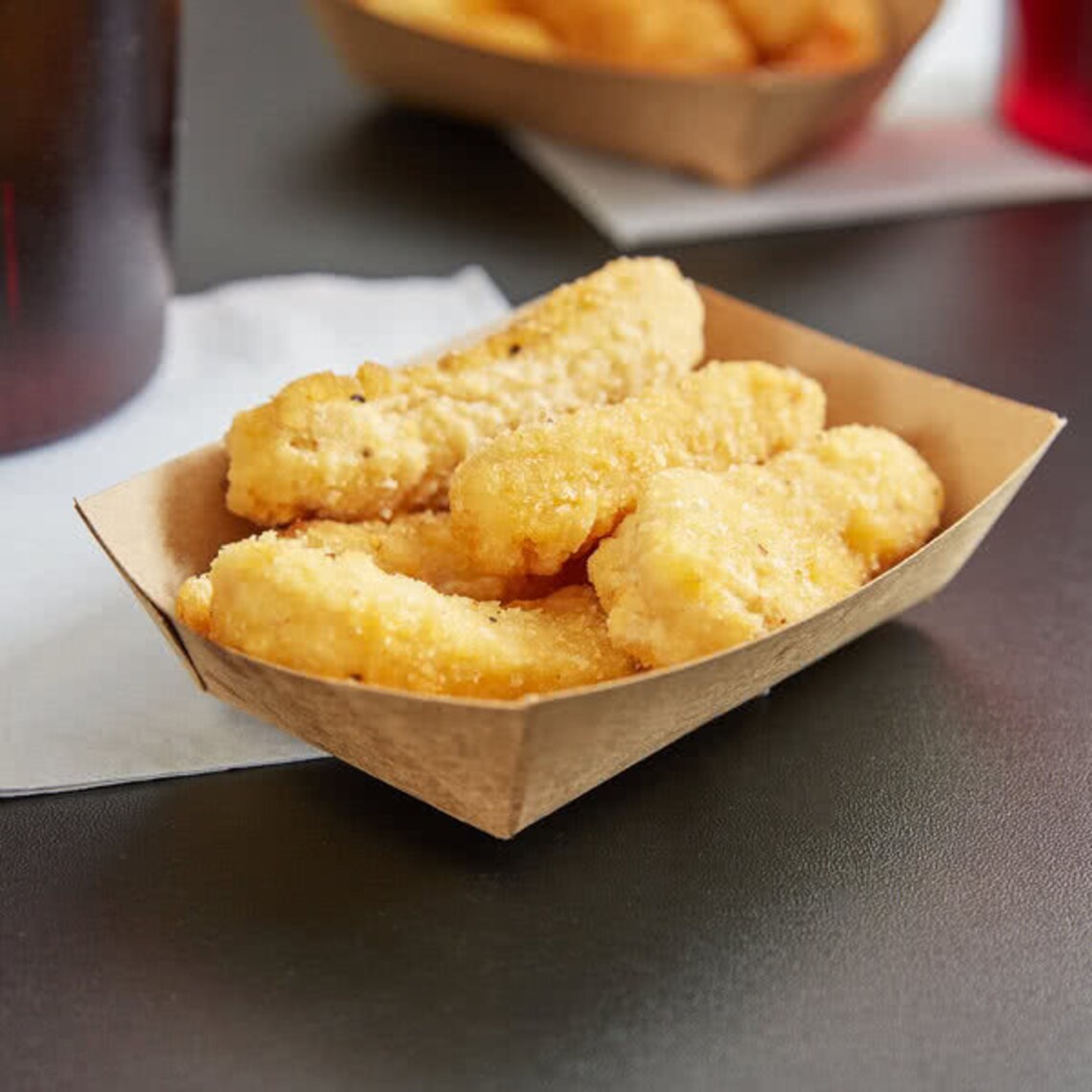 Mini Kraft Paper Food Boats 25 X Small Boats Backyard Etsy