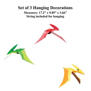 Unicorn Birthday Decorations WERNNSAI Watercolor Dinosaur Hanging Swirl - 24PCS Dinosaur Party Decorations Dino Theme Birthday Party Supplies Jurassic World Hanging Spiral 2nd Birthday Decorations Girl