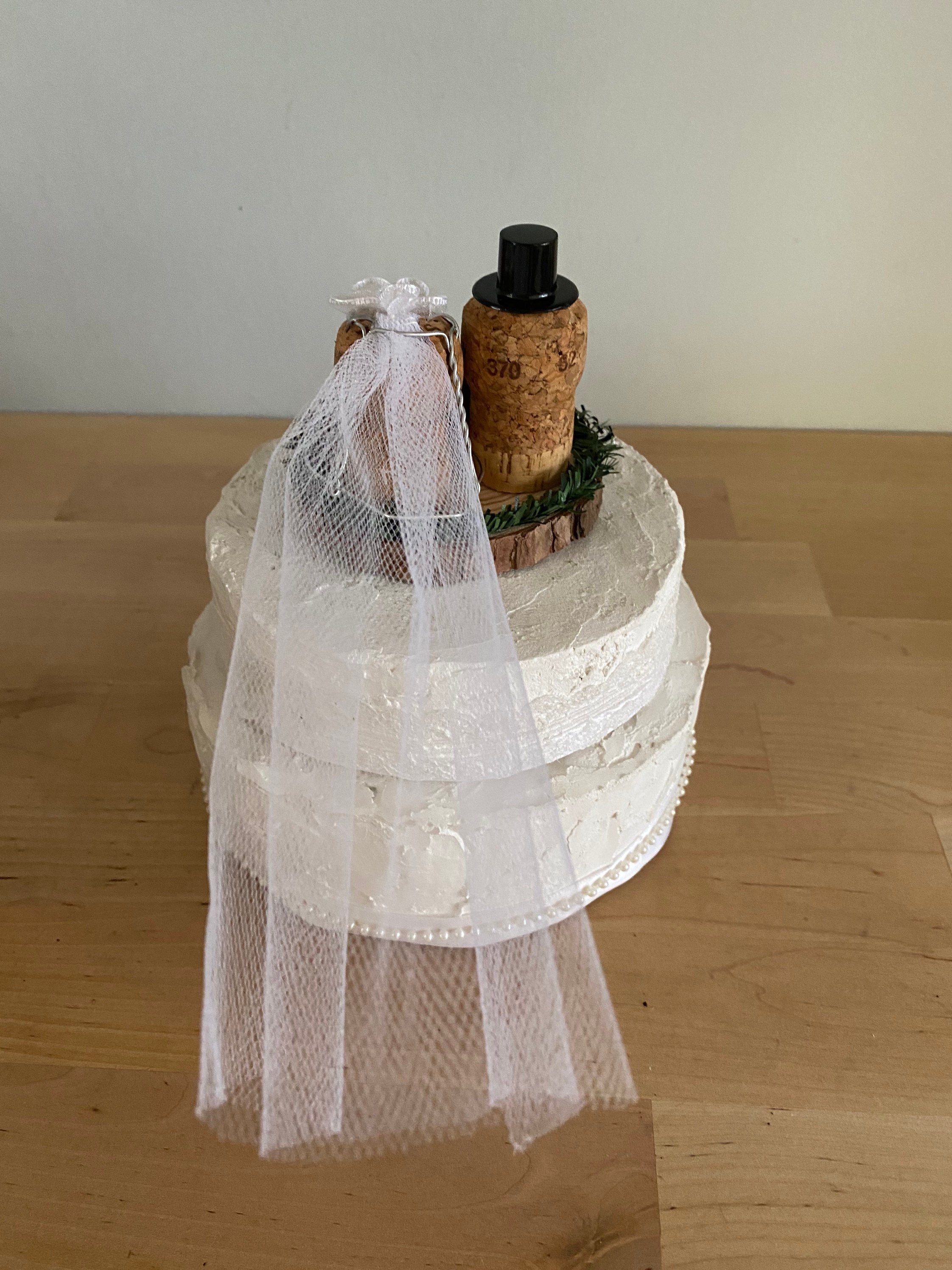 Rustic Wedding Cake Topper Woodland Wedding Cake Topper Etsy UK