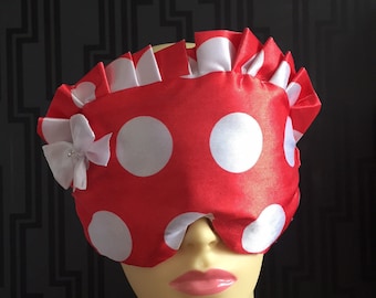Sew many occasions, Rosalie Red, Satin Sleep Mask