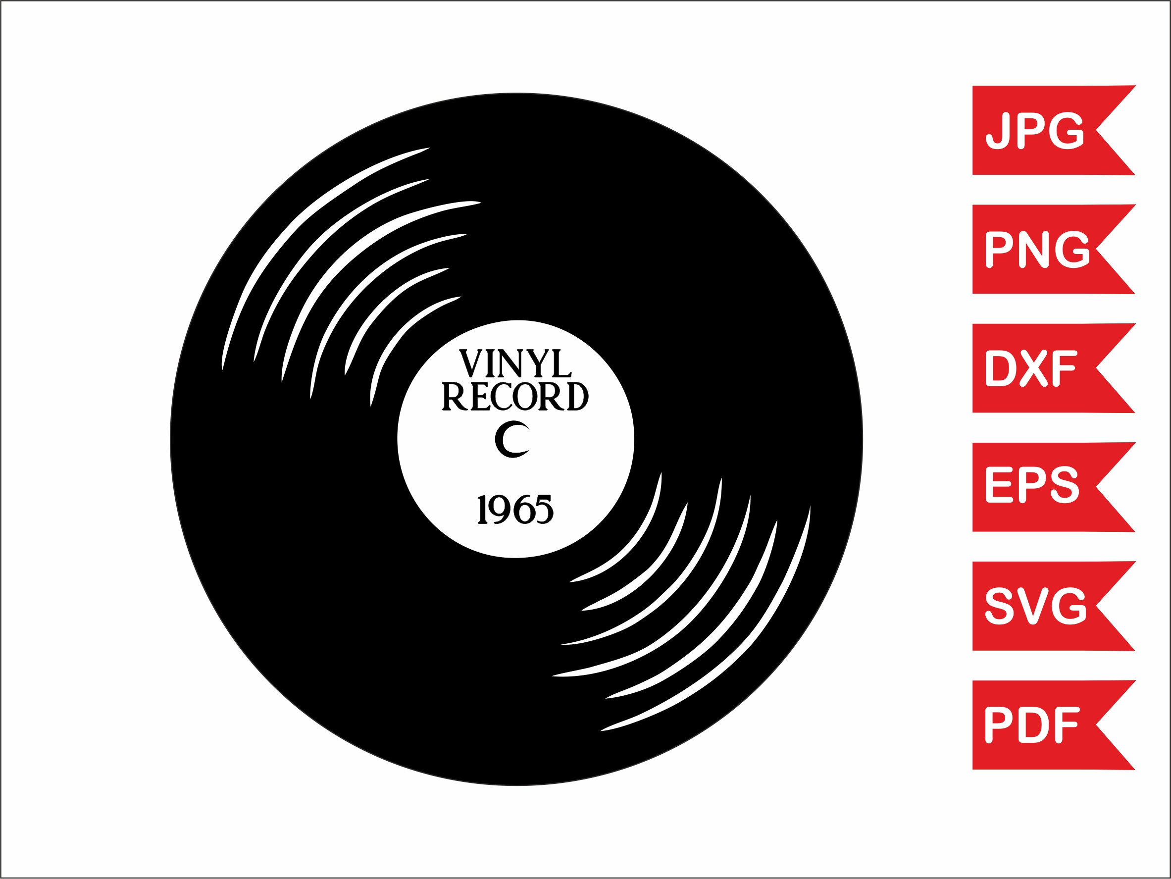 Download Vinyl record svg file Vinyl record png Vinyl record | Etsy