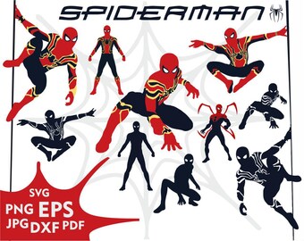 Download Spiderman svg | Etsy
