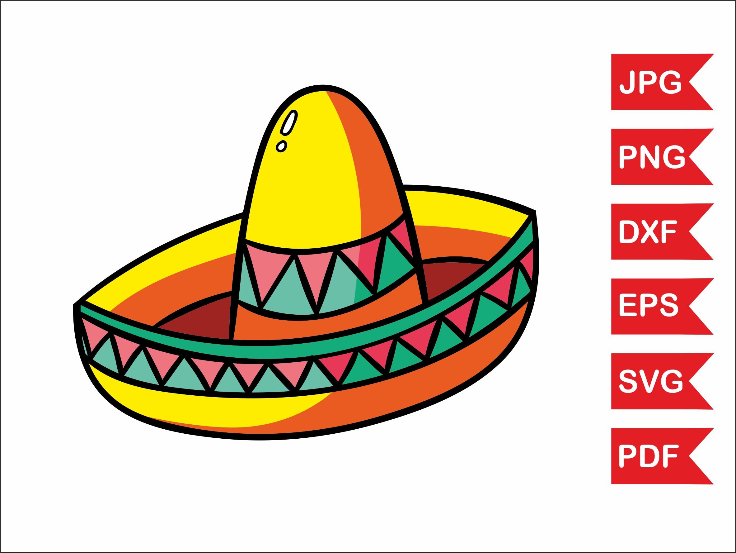 Download Sombrero svg file Sombrero png Sombrero silhouette ...