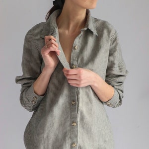 Linen shirt SOUL, classic linen  shirt