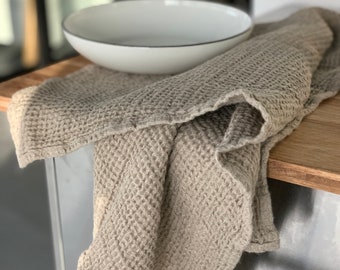 Linen Waffle TOWEL |  Set of 2 Towels