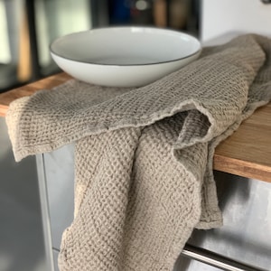 Linen Waffle TOWEL |  Set of 2 Towels