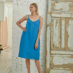 Leinen Slipdress MEGAN Bild 1