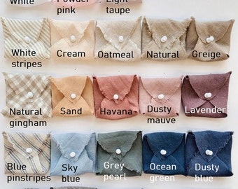 Washed French Linen Towel Set | Kitchen & Hand Towel