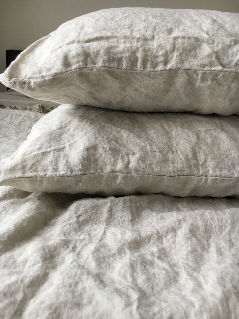 Linen Pillowcase Farmhouse Linens Linen pillow Shams Etsy