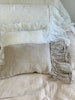 Ruffled Pillowcase | Ruffled pillow Shams | Linen Bedding | Shabby Chic Bedding 