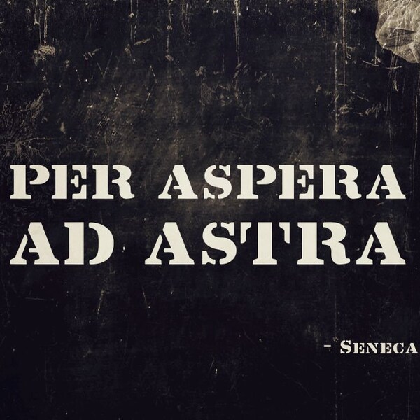 Ad Astra per Aspera Poster - Etsy
