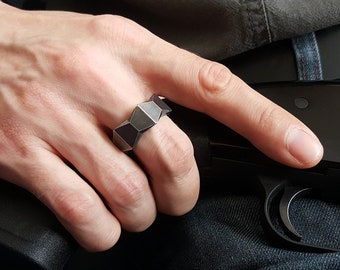 アクセサリー Dsquared2 Tactical Ring Leather Arm Band 2-tone Adjustable Leather Arm Band for Men, Handmade Edgy