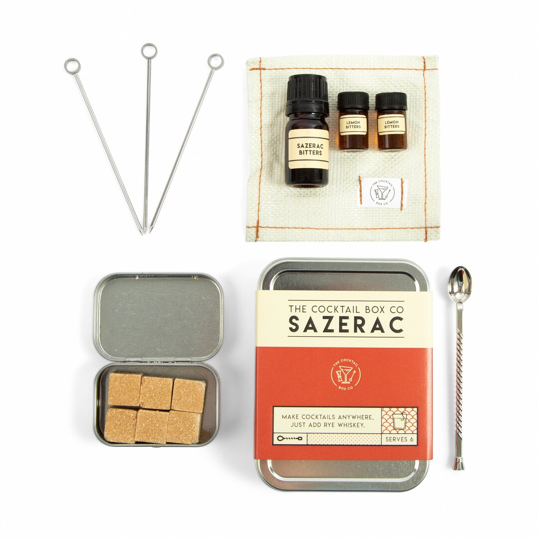 The Sazerac Cocktail Kit 1 Kit Etsy