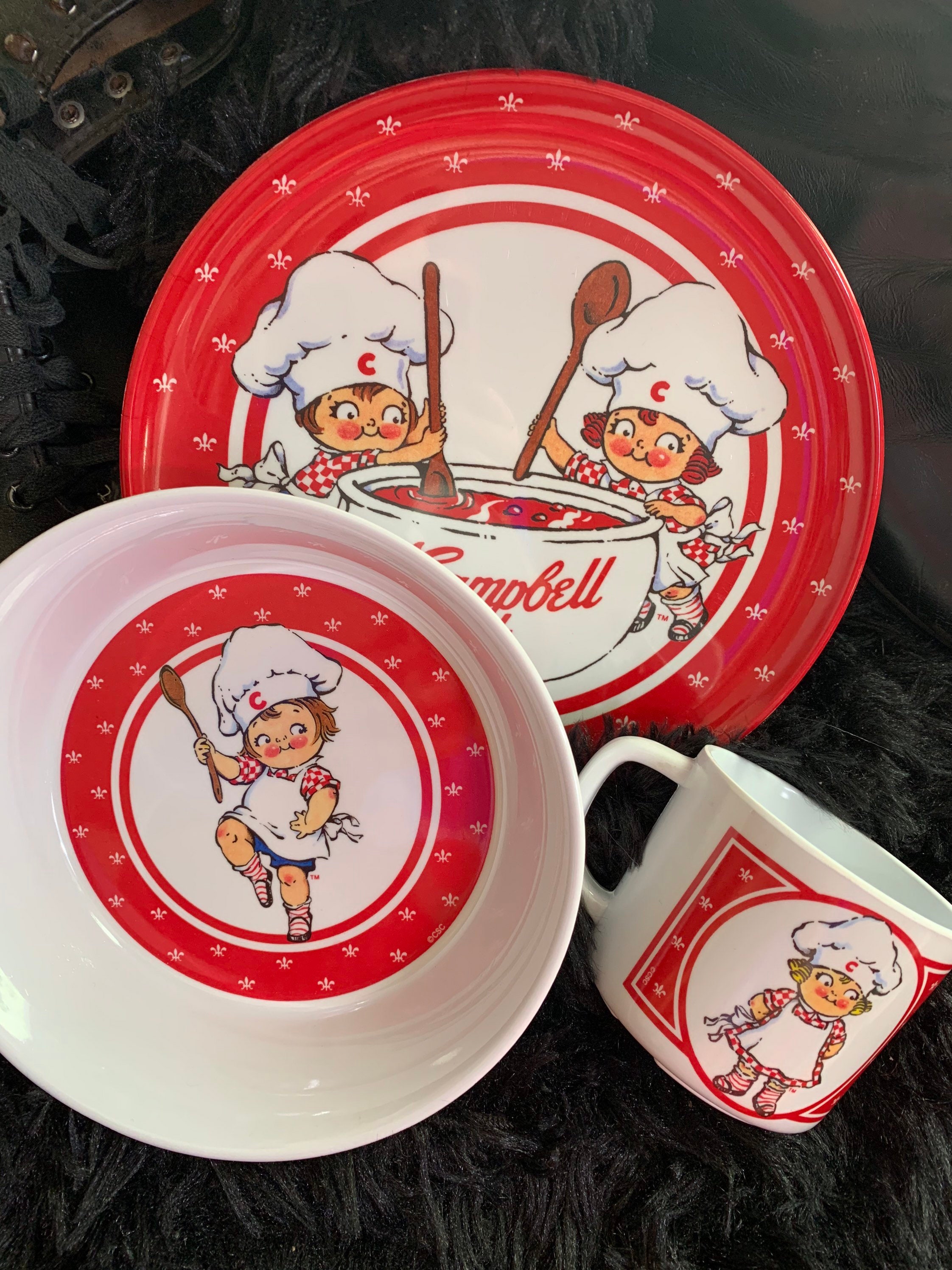 Campbell kids plate - Etsy 日本
