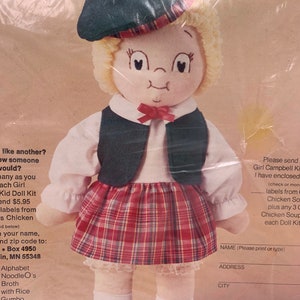 Vintage Campbell’s Soup Kid Doll