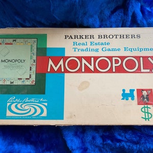 1961 Monopoly Spiel