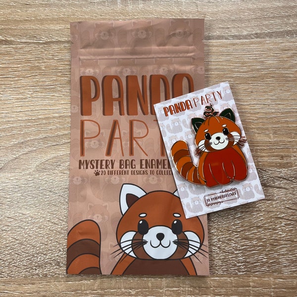 Panda Party - Wundertüte Emaille Pins