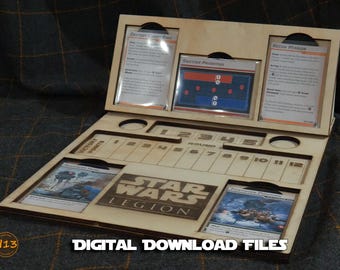 Star Wars Legion Dashboard Tracker, Lightburn design plans