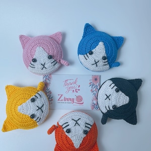 Kitten tape measure hook, animal measuring tape Cat tape measure, unique handmade gift