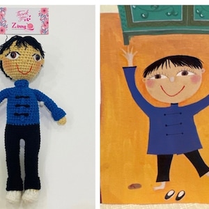 Custom Character Crochet Doll - Personalized Amigurumi Doll From Photo