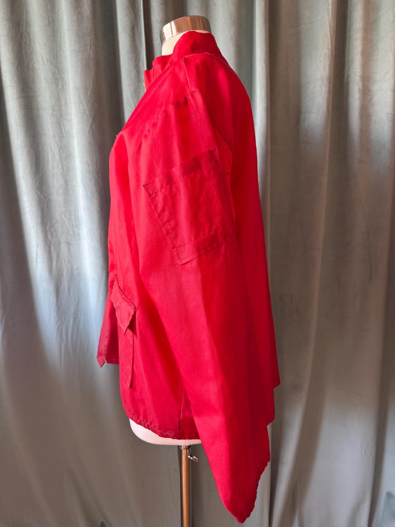 Vintage Distressed National Hot Rod Association Chevy Jacket image 7