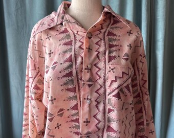 Permanent Press Vintage Button Up