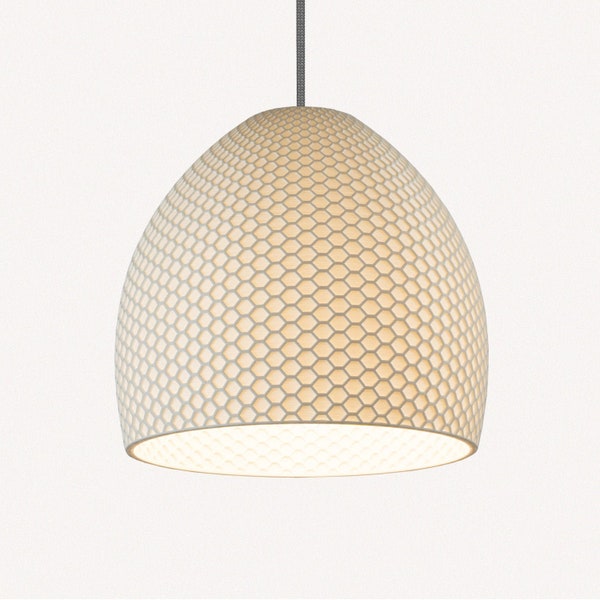 Modern Ceiling light | White Lampshade | Decorative Lamp | Contemporary Light | Modern Lamp | Pendant Light | W26cmxH28cm